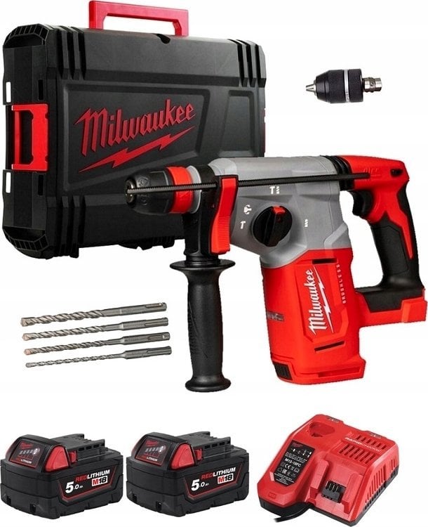 Mlotowiertarka Milwaukee Akum. perforatorius SDS-Plius M18