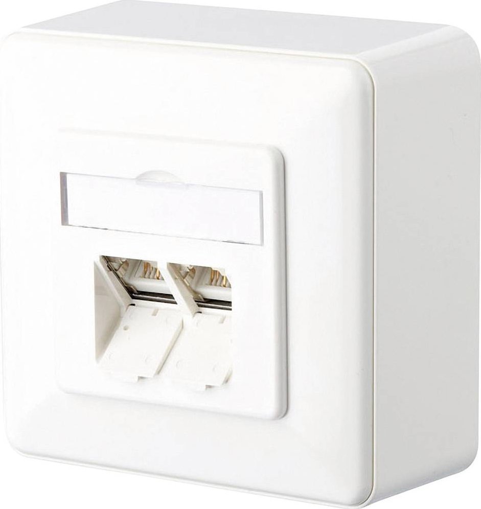 METZ CONNECT BTR IT CONNECT E-DAT C6 8/8(8) AP Cat.6 - Wanddose - RJ-45 X 2 - Pure White, RAL 9010 - 2 Ports (1307380002-I) 4250184102601 Mobilais Telefons METZ CONNECT BTR IT CONNECT E-DAT C6 8/8(8) AP Cat.6 - Wanddose - RJ-45 X 2 - Pure White, RAL 9010 - 2 Ports (1307380002-I) 4250184102601 Mobilais Telefons