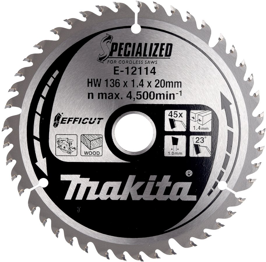 Makita EFFICUT Sägeb.136x20x45Z E-12136