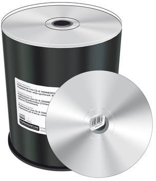 MediaRange CD-R 700MB 100pcs full-surface printable