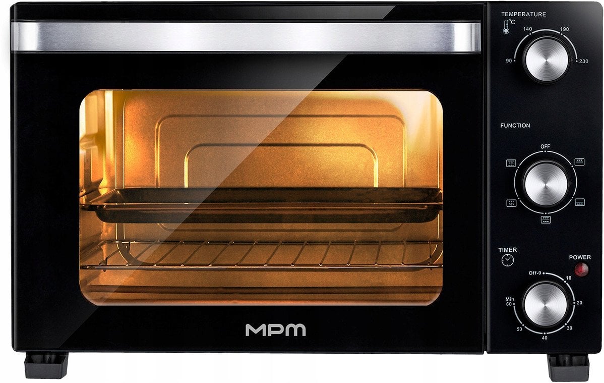 Electric oven MPM MPE-16/T 35 L 1500 W Black