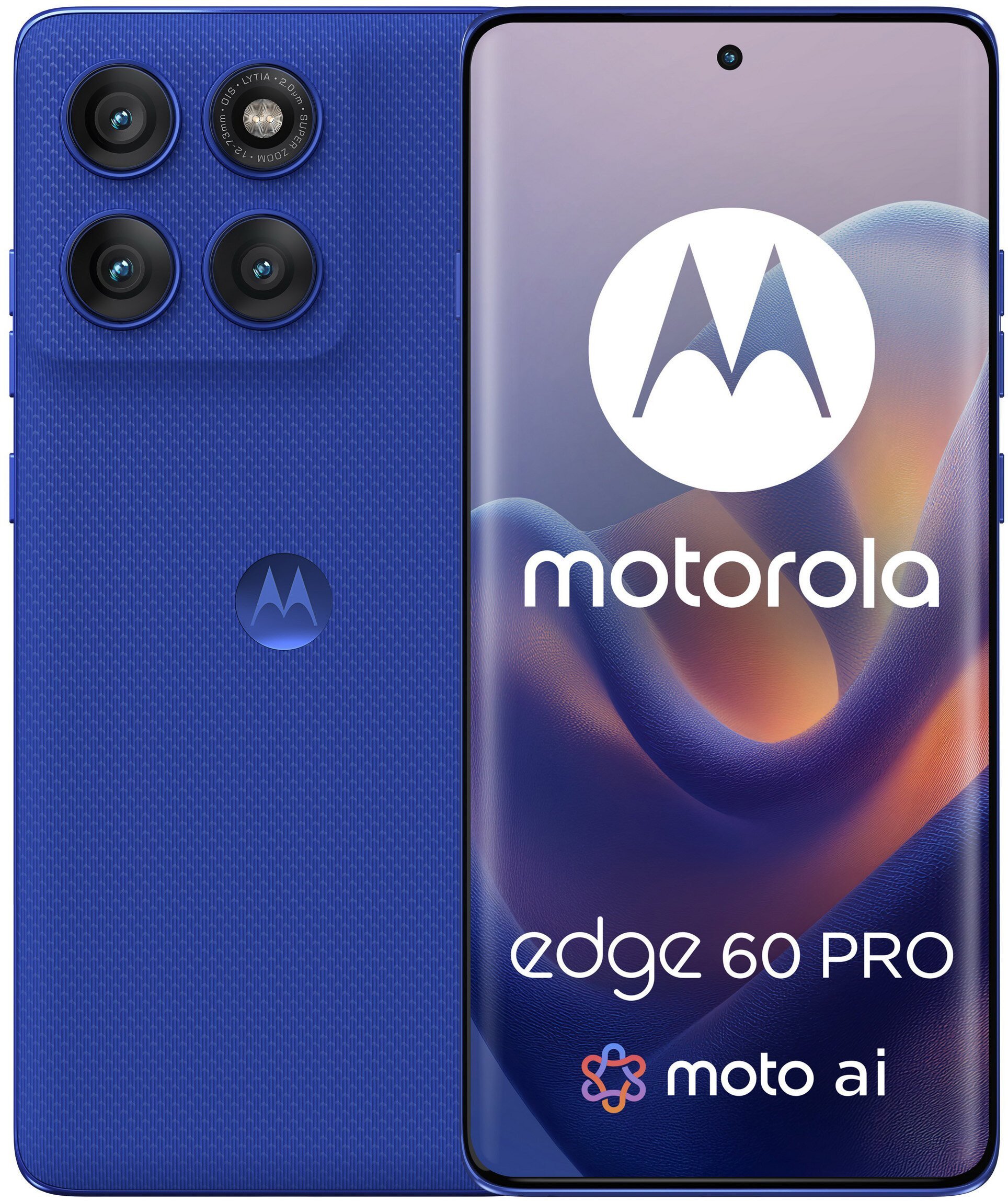 MOTOROLA Edge 60 Pro 12/512 6.67i Blue Mobilais Telefons
