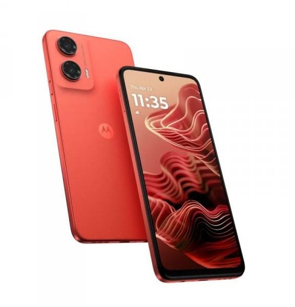 Smartfon Motorola Moto G35 5G 8/128GB Czerwony (PB3K0012PL) PB3K0012PL (840023271861) Mobilais Telefons Smartfon Motorola Moto G35 5G 8/128GB Czerwony (PB3K0012PL) PB3K0012PL (840023271861) Mobilais Telefons