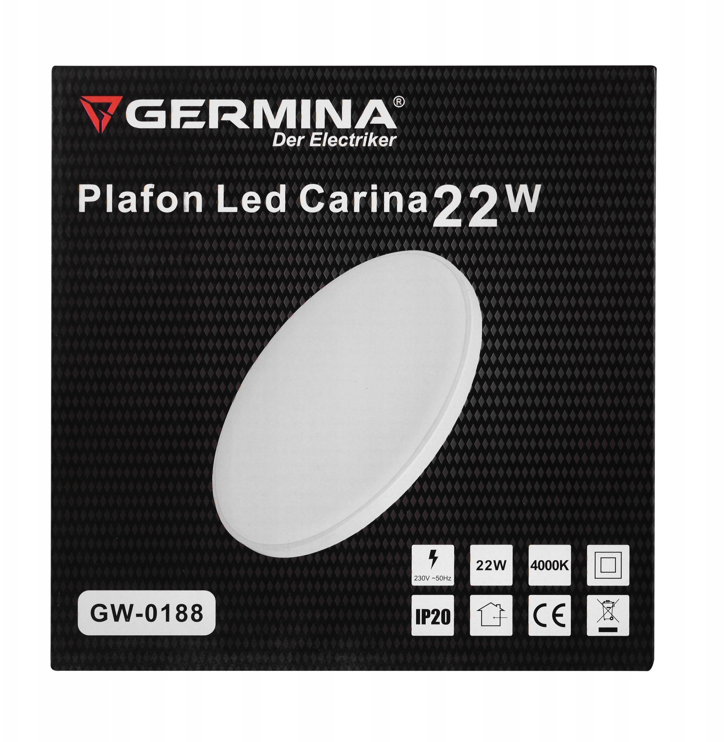 Lampa sufitowa MAXlight Plafon LED 22W