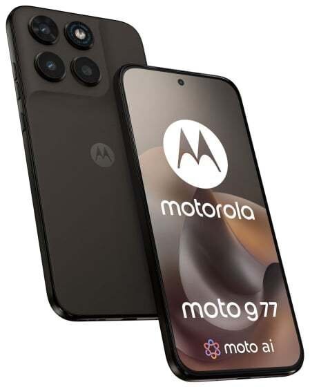 Smartfon Motorola Moto G77 5G 12/256GB Czarny  (PBAW0024RO) PBAW0024RO (840493616582) Mobilais Telefons