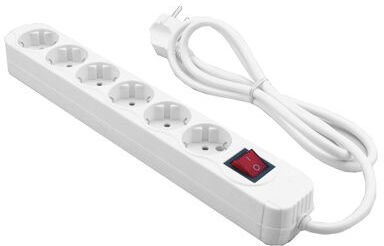 MediaRange Cable Power Extension 1.4M/6OUTL