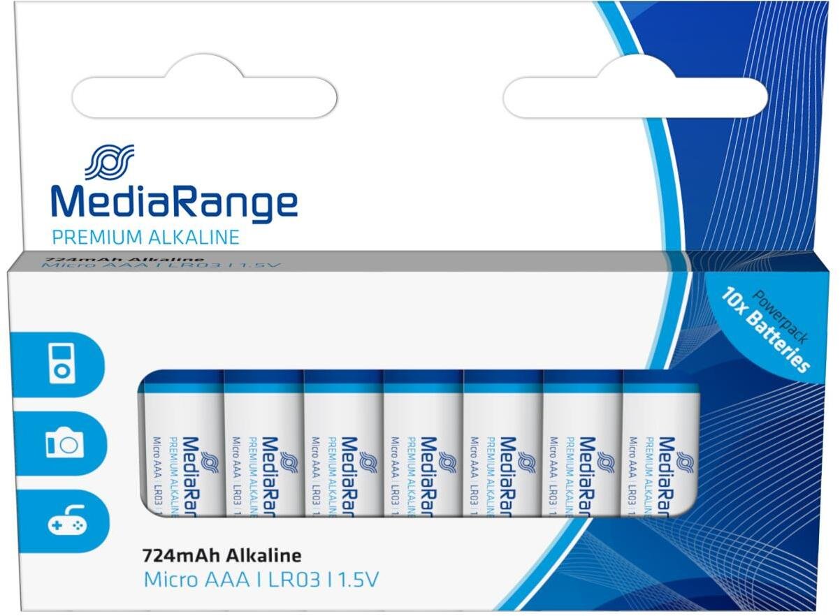 MediaRange Mediarange Battery Alkaline AAA 1