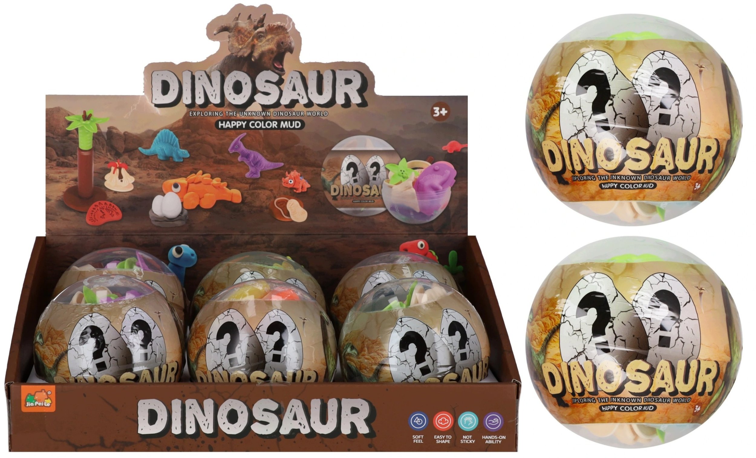 Mega Creative Masa Plastycz AKC Dino