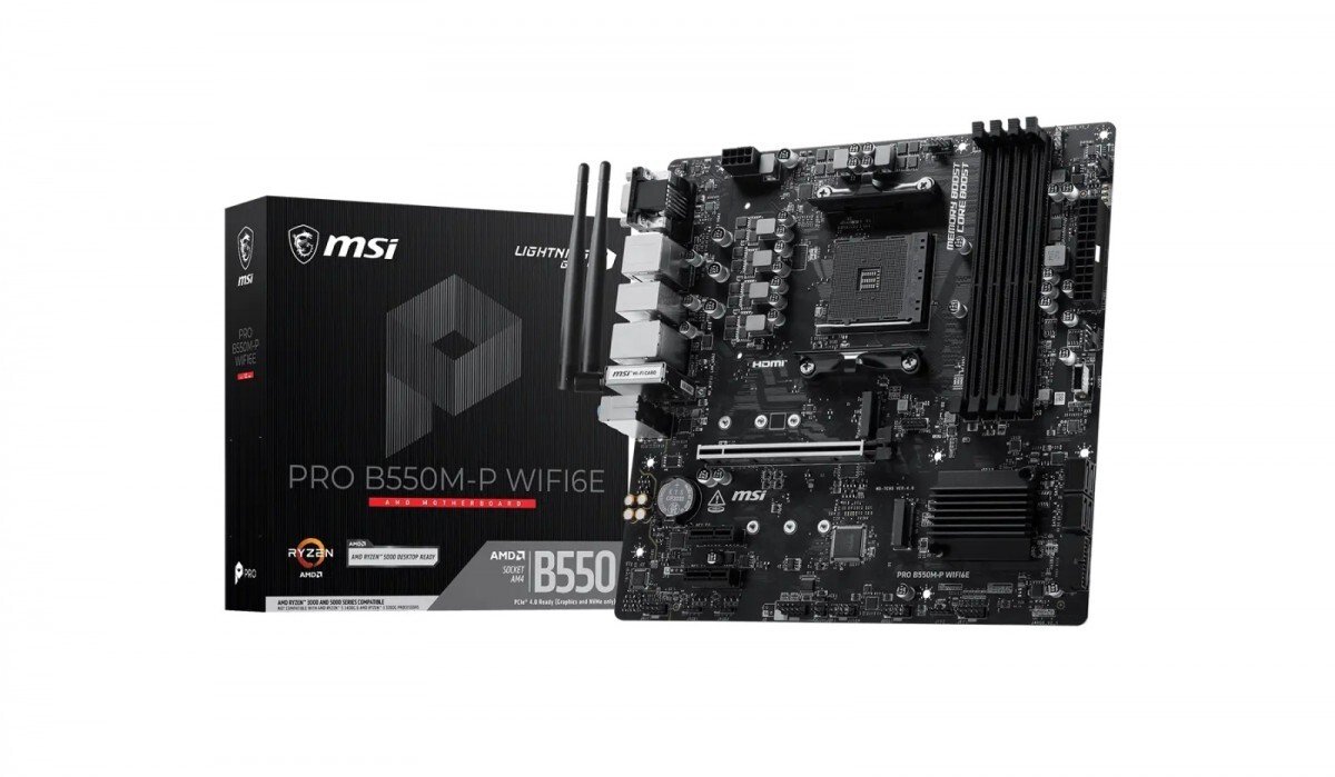Plyta glowna MSI B550M-P WiFi6E (B550