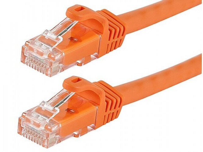 Mercodan kabel sieciowy Pomaranczowy 15 m