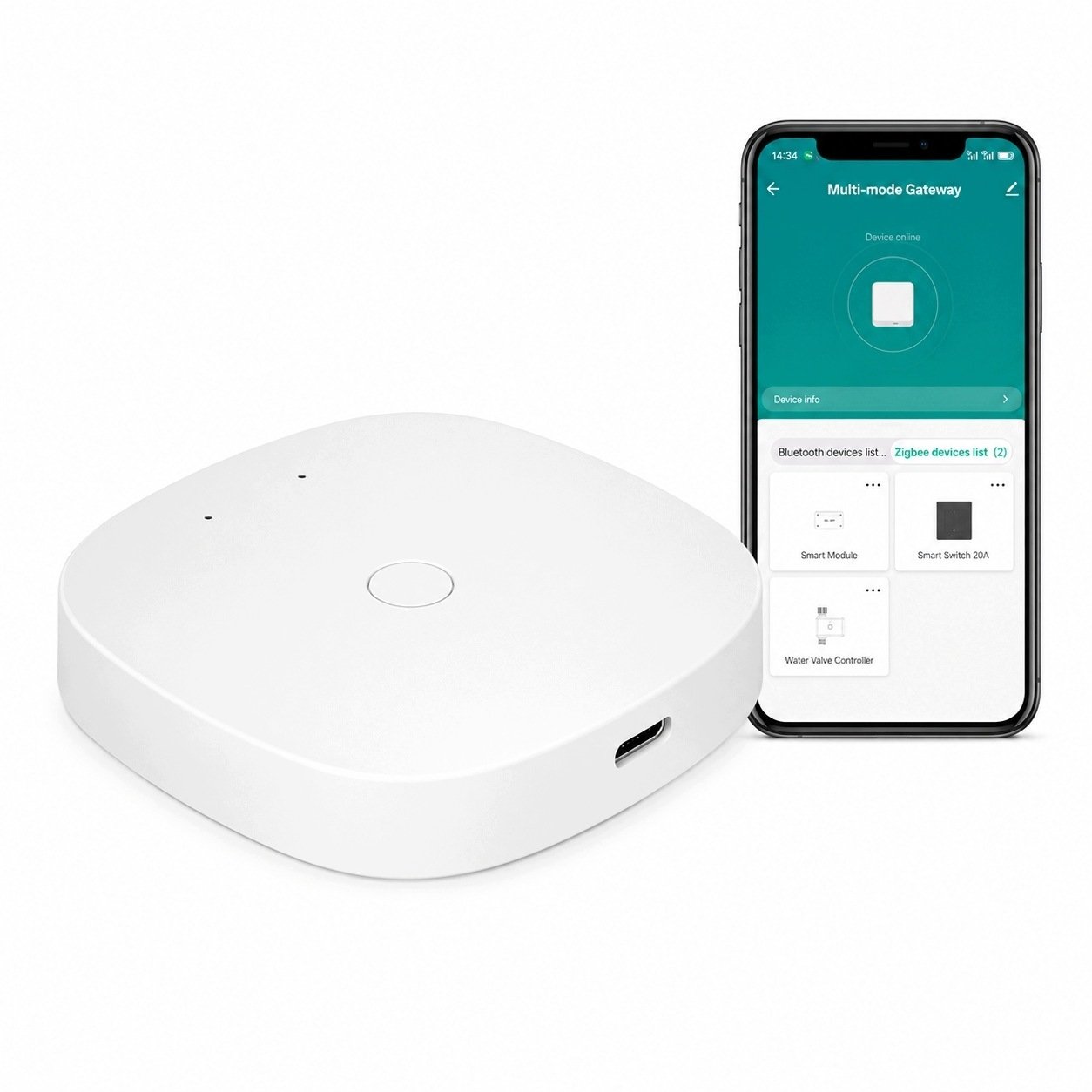Moes Bramka Zigbee BLE (MHUB-C) MHUB-C