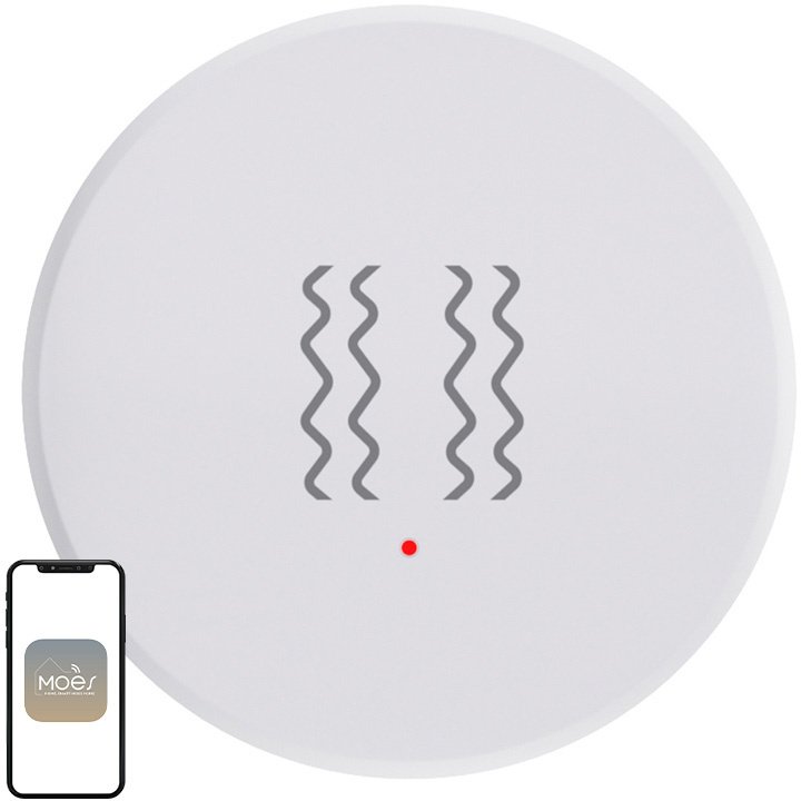 Moes Czujnik wibracji ZSS-S02-VBR-C ZigBee (ZSS-S02-VBR-C-MS)