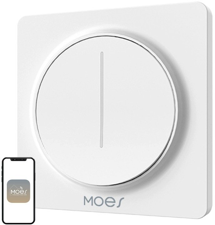 Moes Sciemniacz ZS-SY-EUD-WH ZigBee (bialy) (ZS-SY-EUD-WH-MS)
