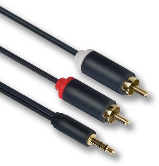 Kabel Mercodan PRO Minijack-RCA 2 0m