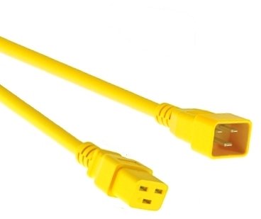 Kabel zasilajacy Mercodan Strmkabel Gul C20-C19