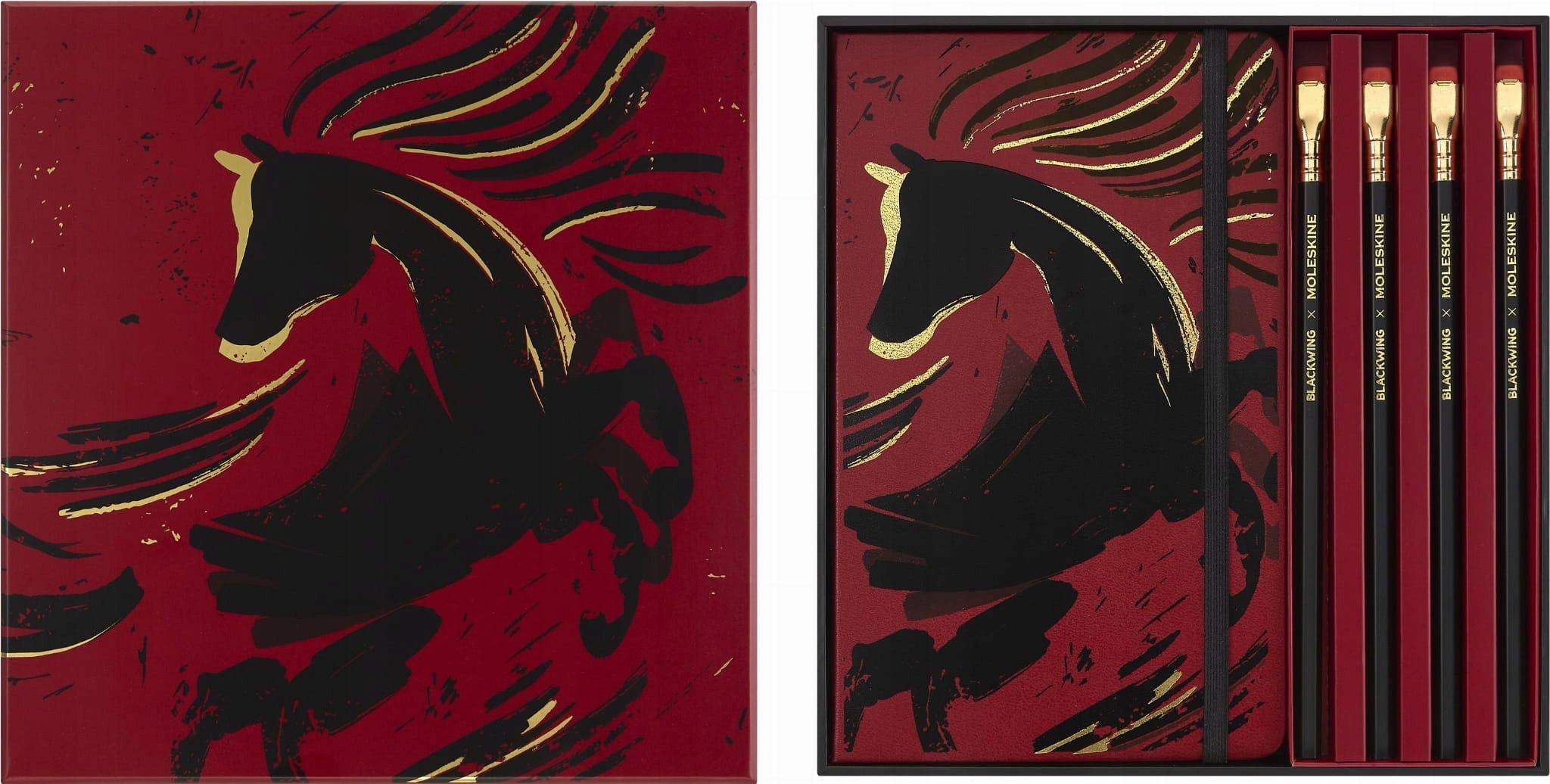 Moleskine Zestaw 2026 Horse: notes L