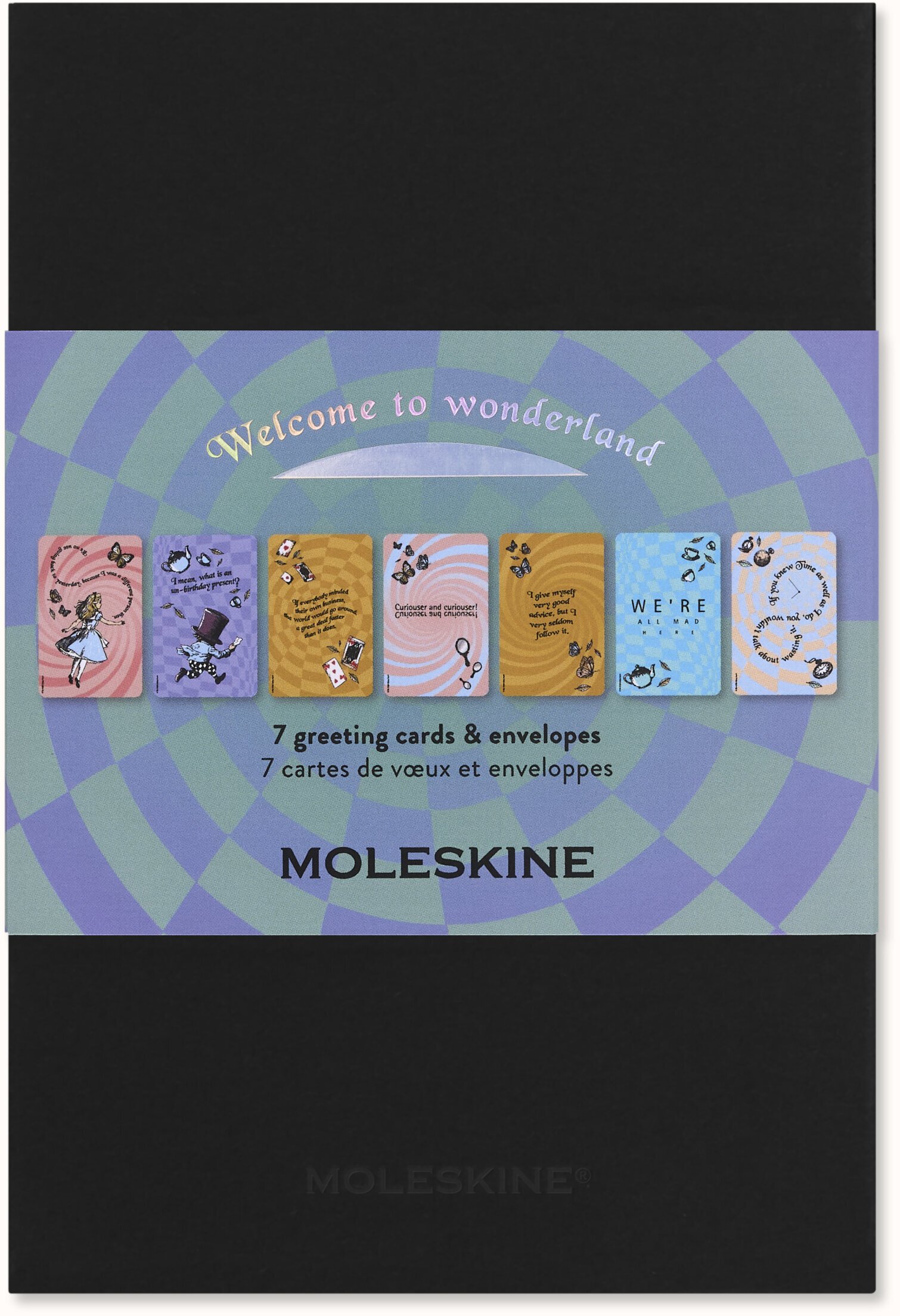 Moleskine Zestaw pocztowek 2026 Alice  7