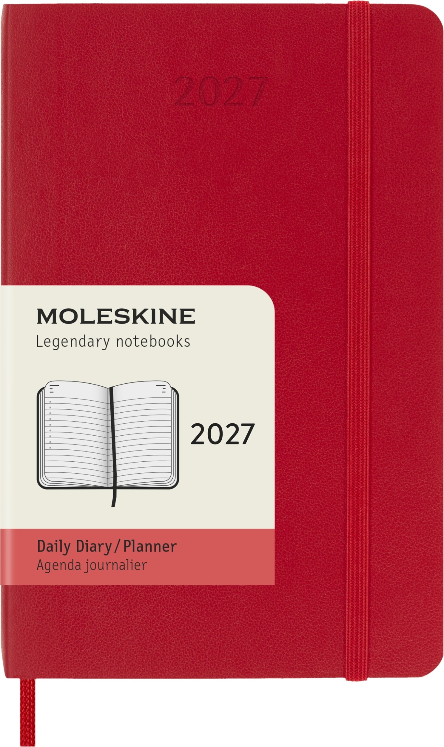 Moleskine Kalendarz dzienny 2027  12M  P