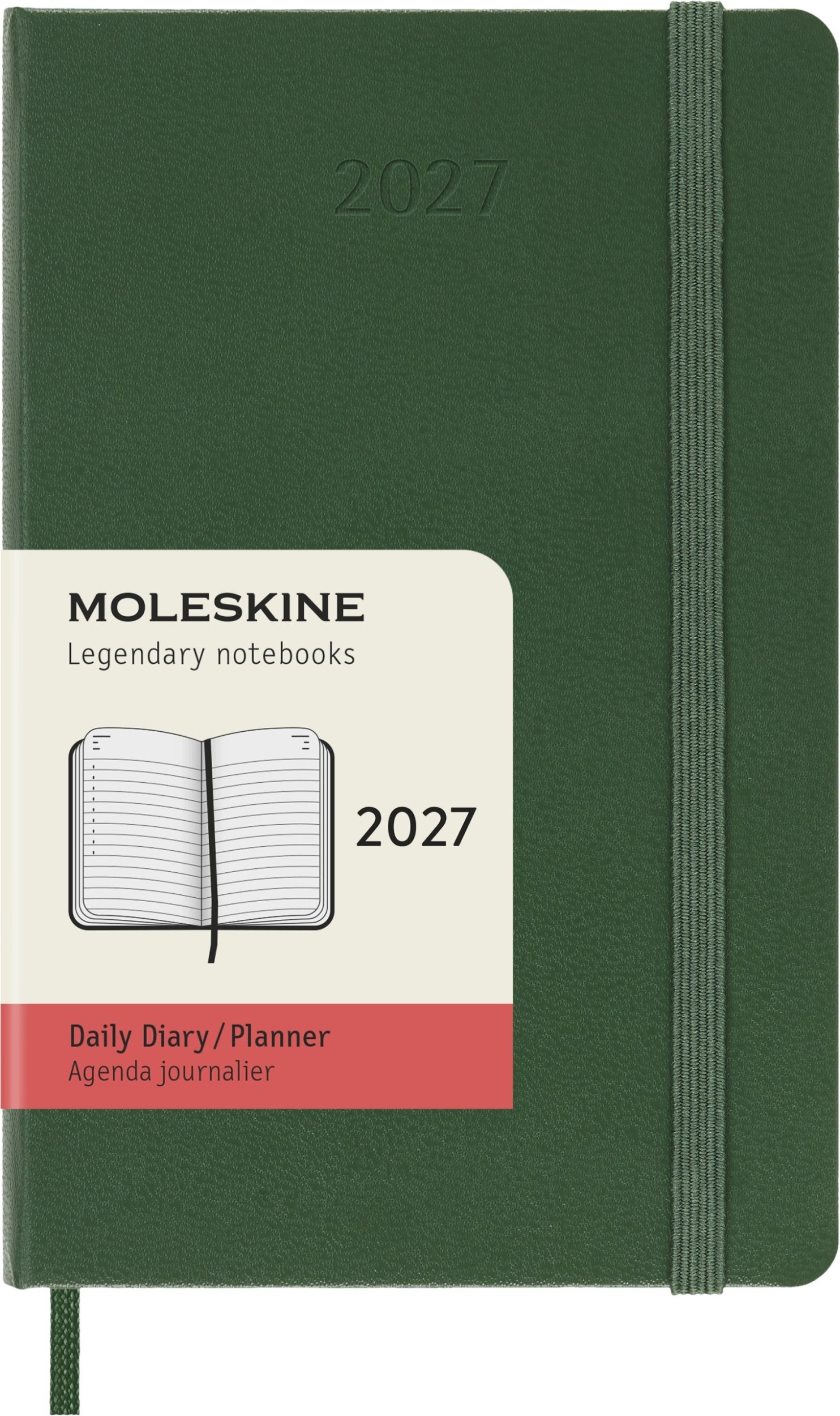 Moleskine Kalendarz dzienny 2027  12M  P