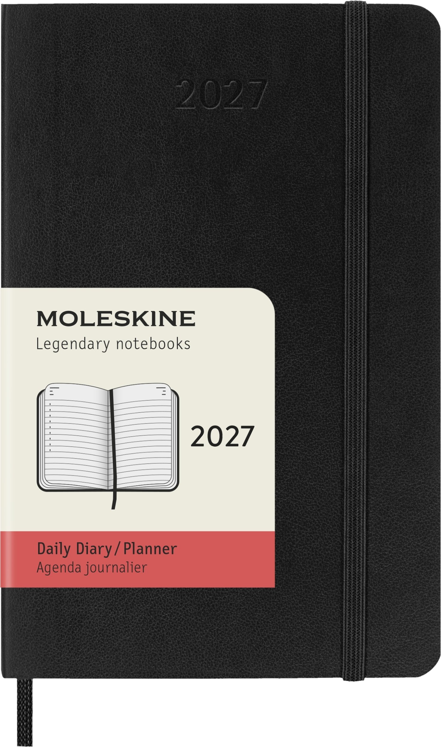 Moleskine Kalendarz dzienny 2027  12M  P