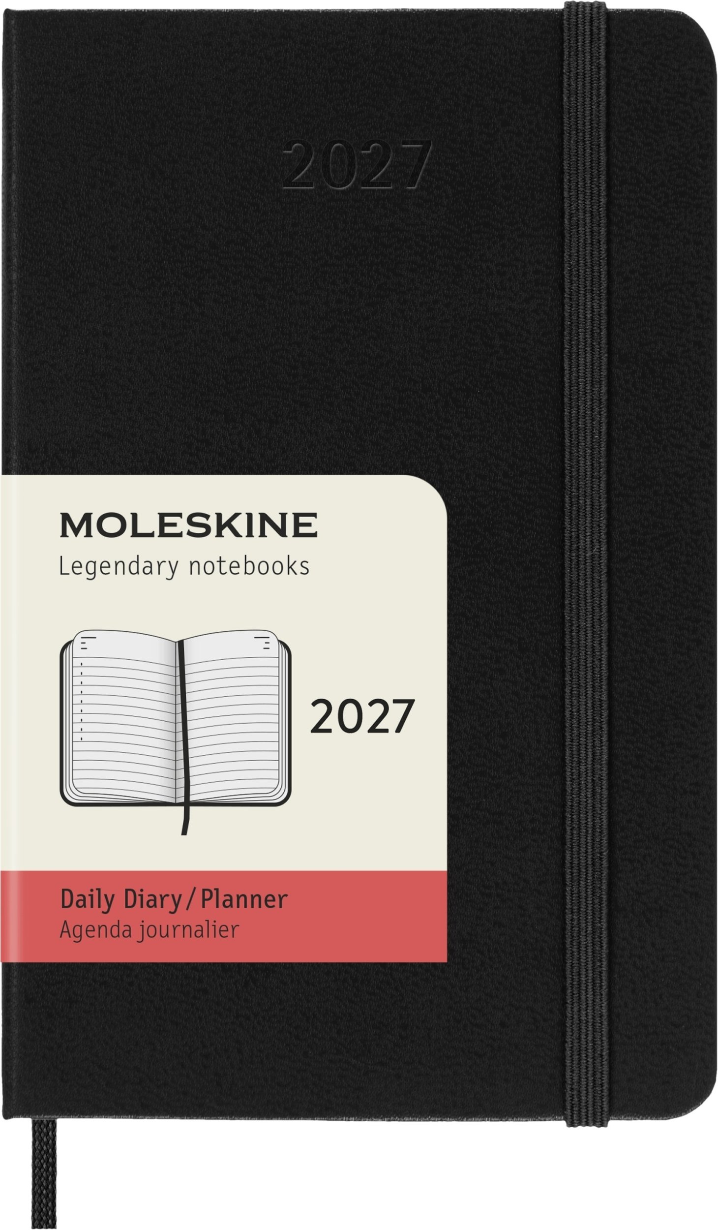 Moleskine Kalendarz dzienny 2027  12M  P