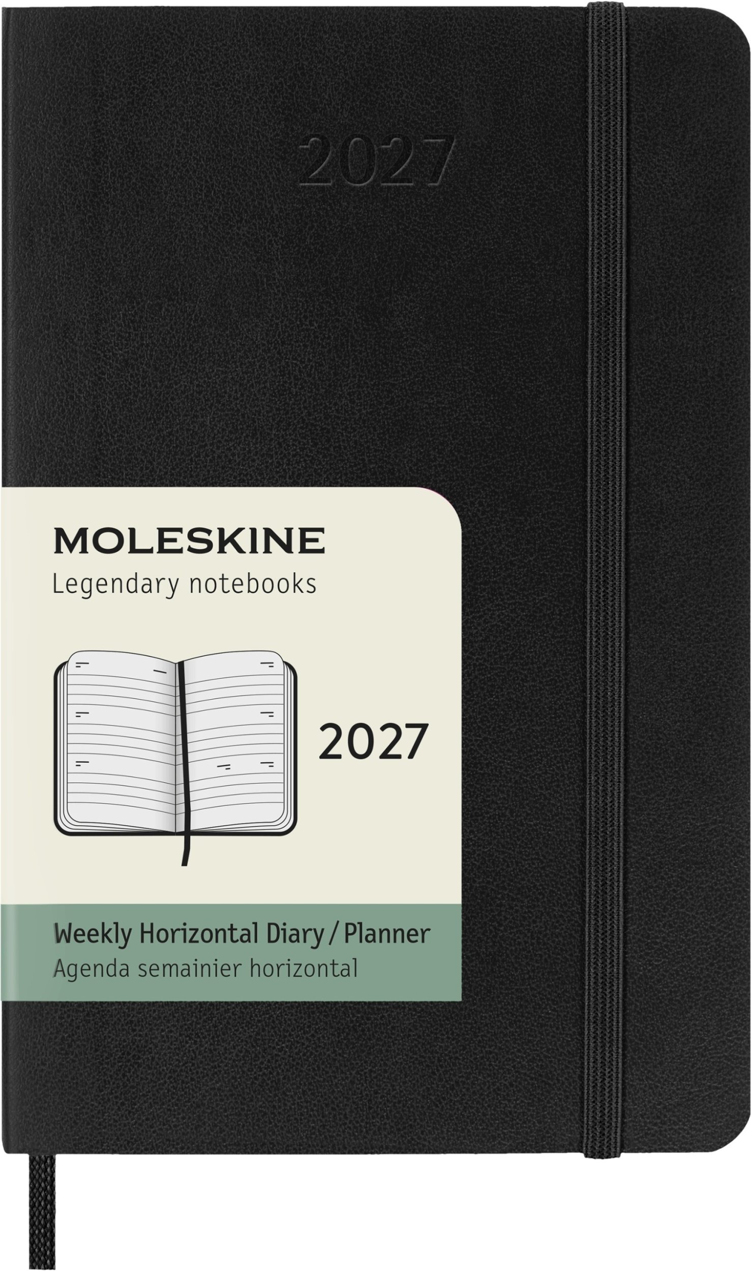Moleskine Kalendarz tygodniowy horyzontalny 2027 12M