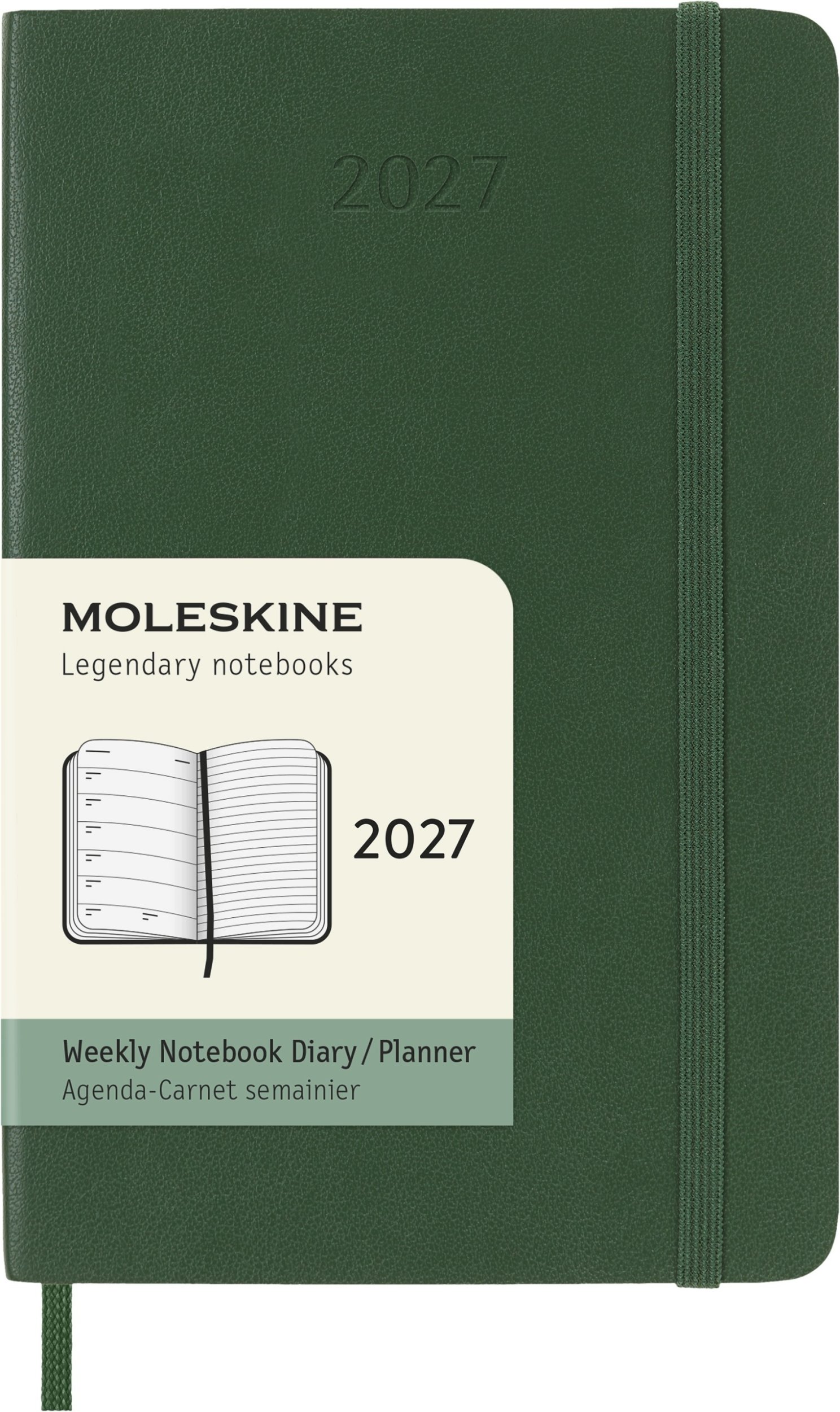 Moleskine Kalendarz tygodniowy 2027 12M P