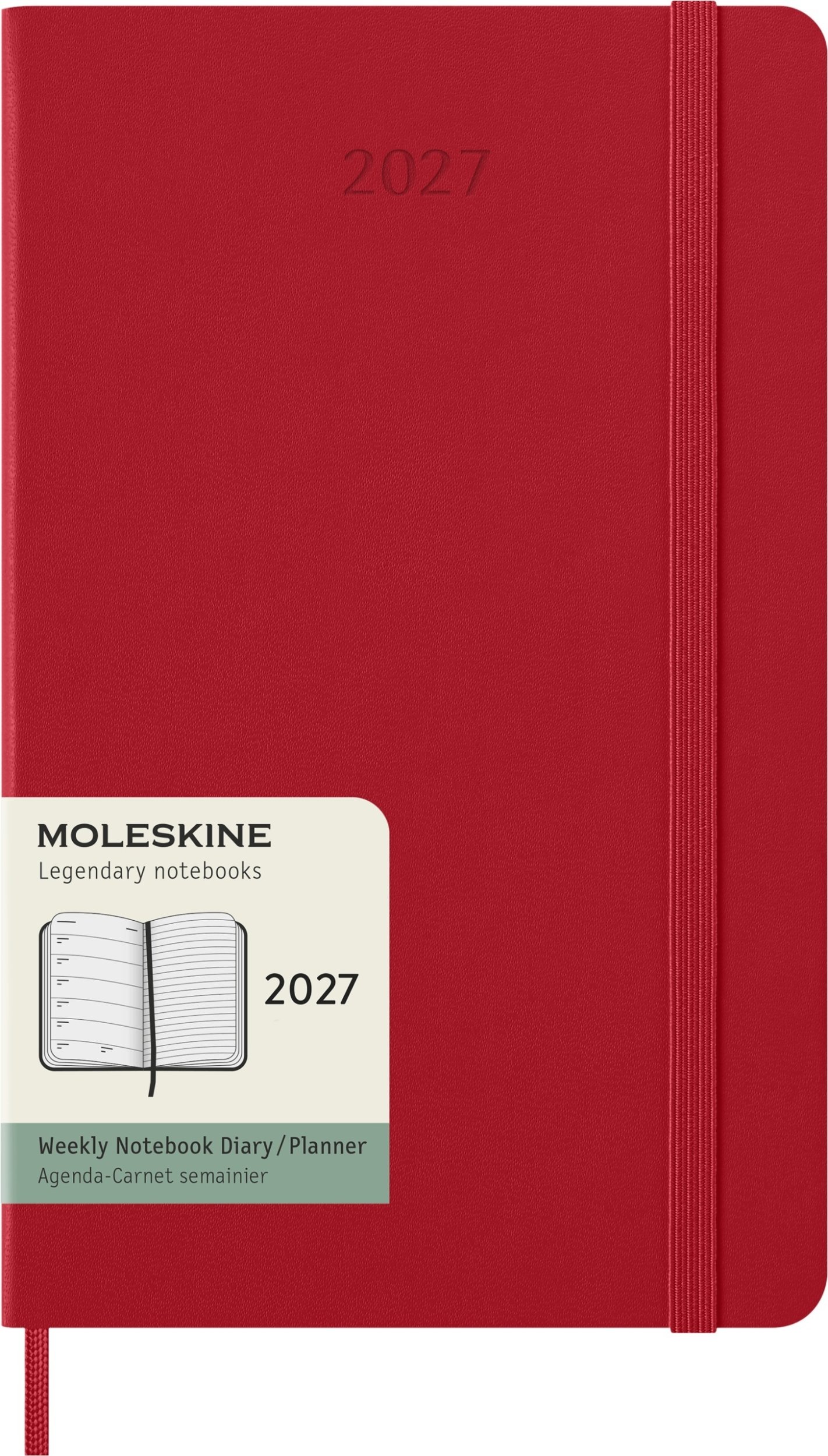 Moleskine Kalendarz tygodniowy 2027  12M  L