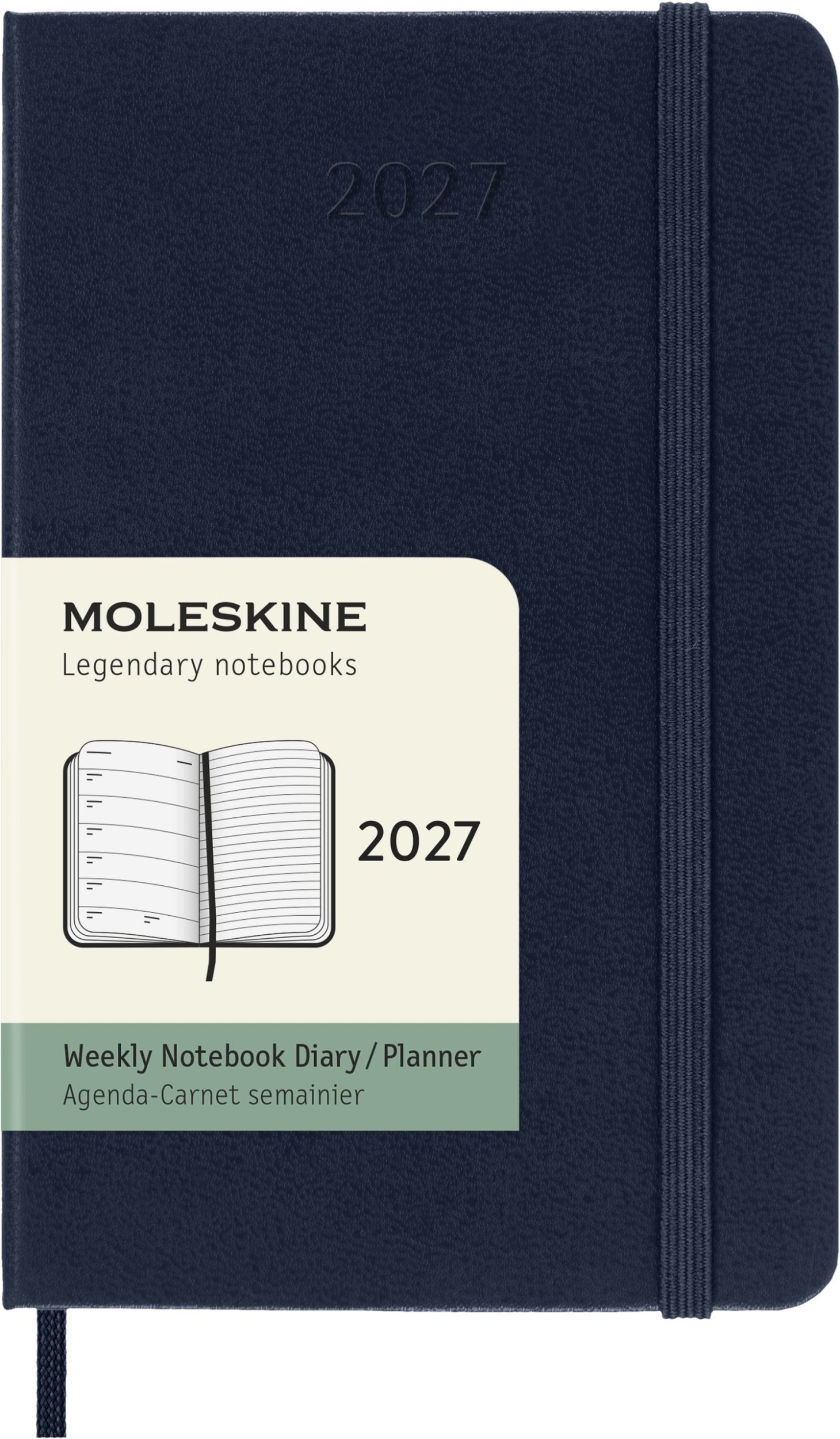 Moleskine Kalendarz tygodniowy 2027 12M P