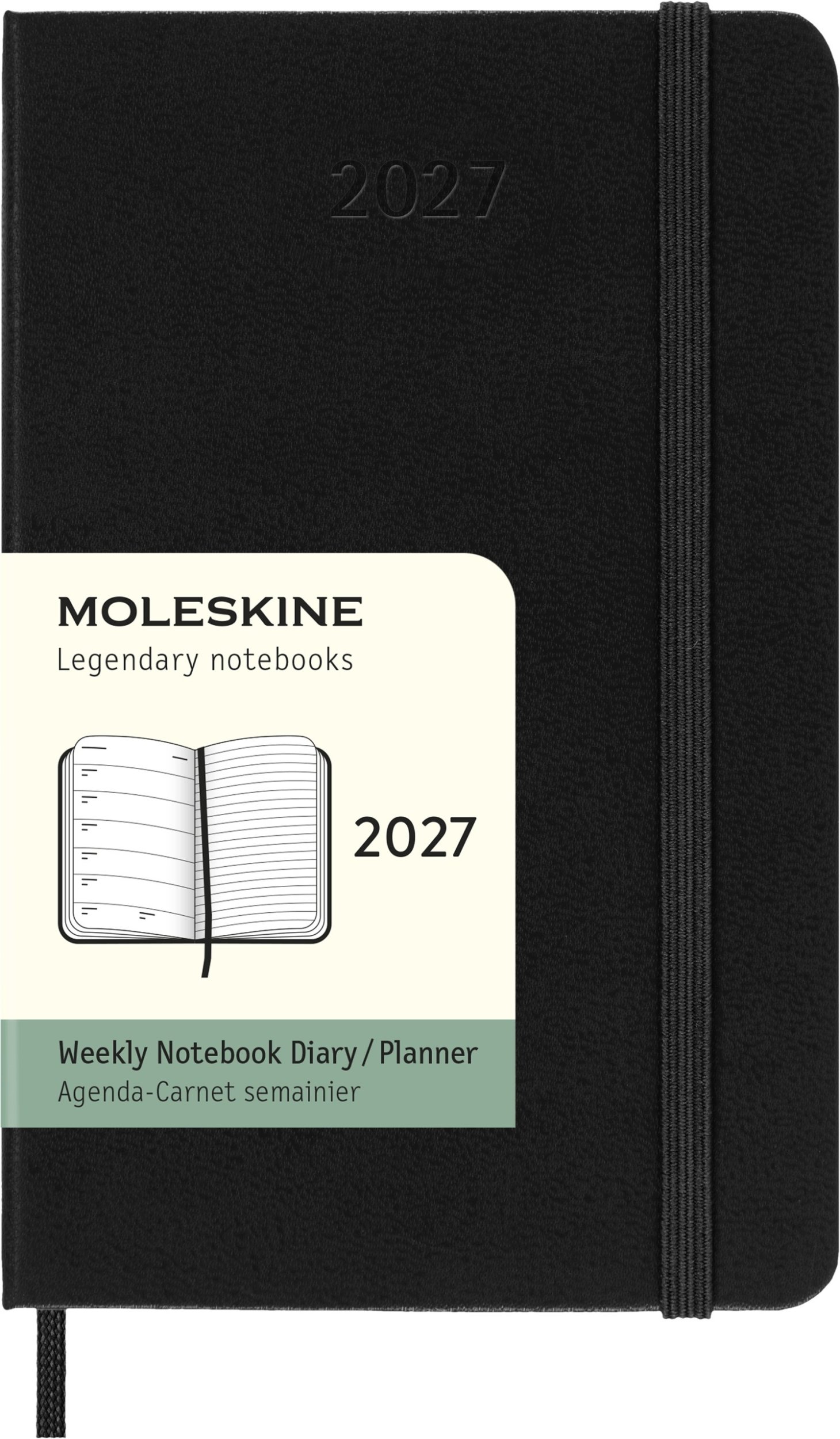 Moleskine Kalendarz tygodniowy 2027  12M  P
