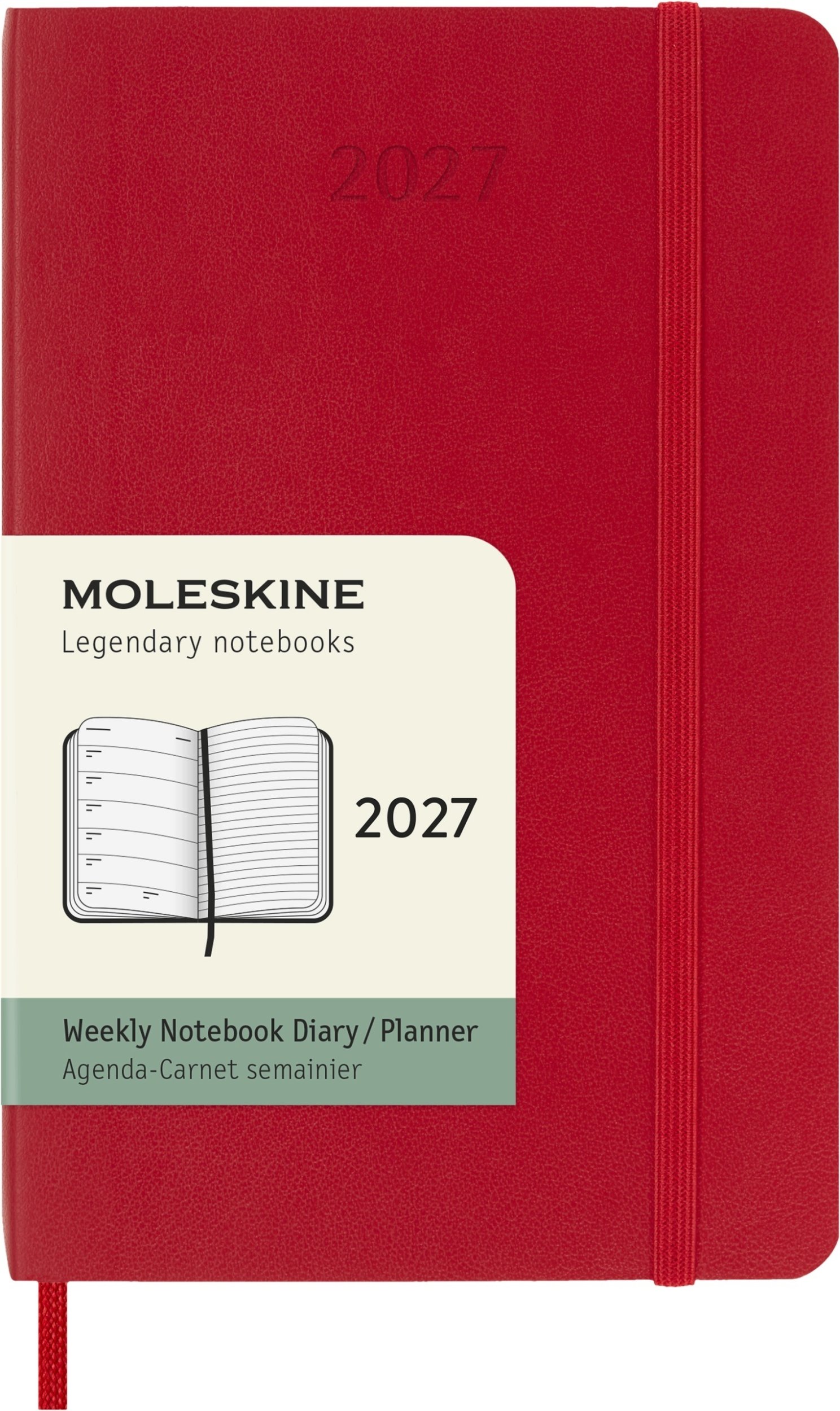 Moleskine Kalendarz tygodniowy 2027  12M  P