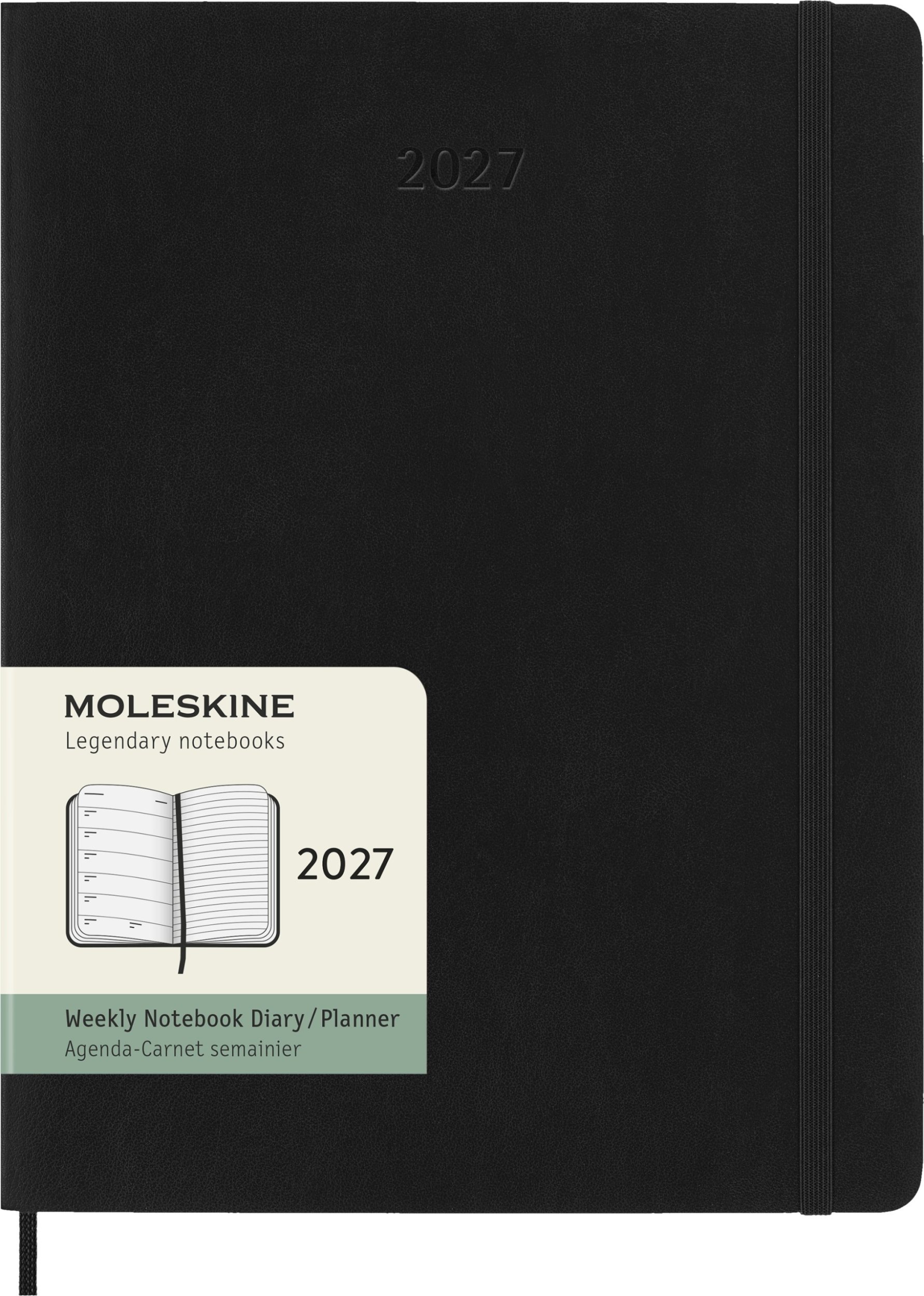 Moleskine Kalendarz tygodniowy 2027 12M XL
