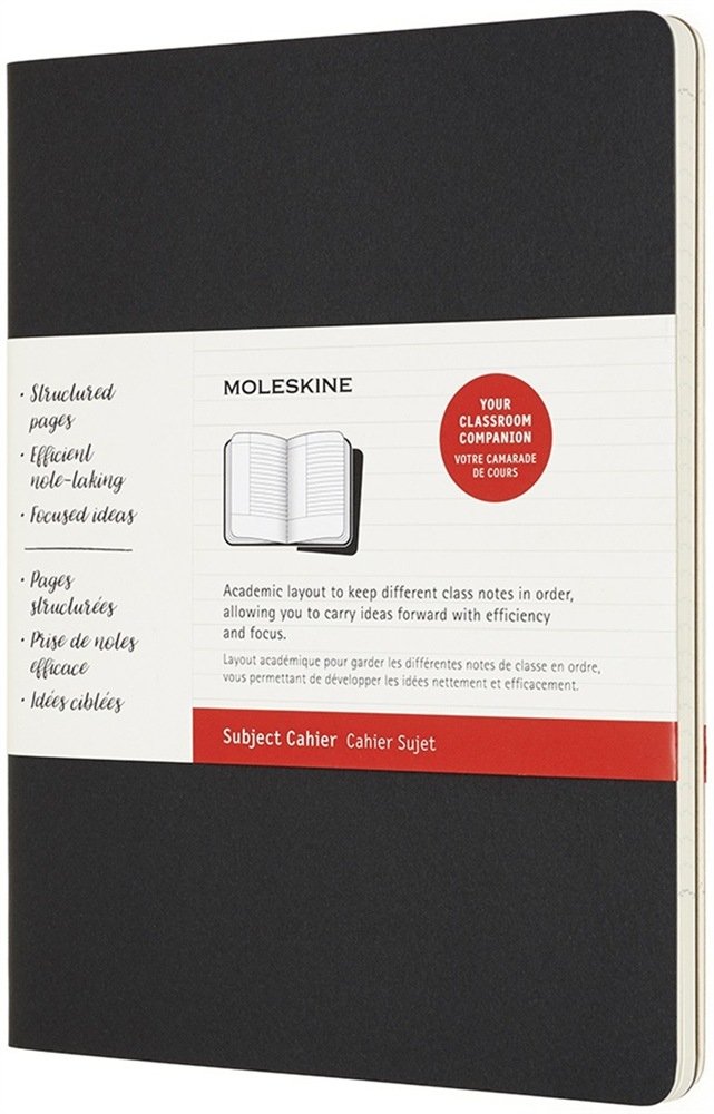 Moleskine Zestaw 2 zeszytow Subject XL