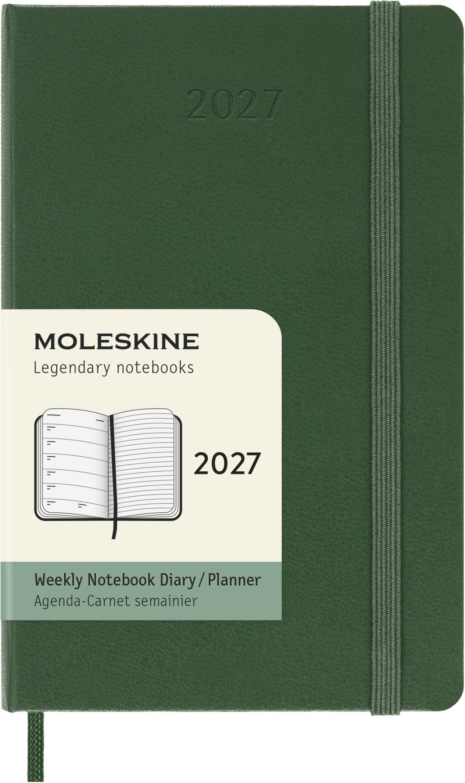 Moleskine Kalendarz tygodniowy 2027  12M  P