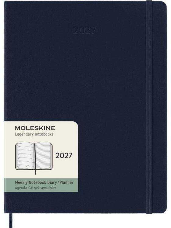 Moleskine Kalendarz tygodniowy 2027 12M XL