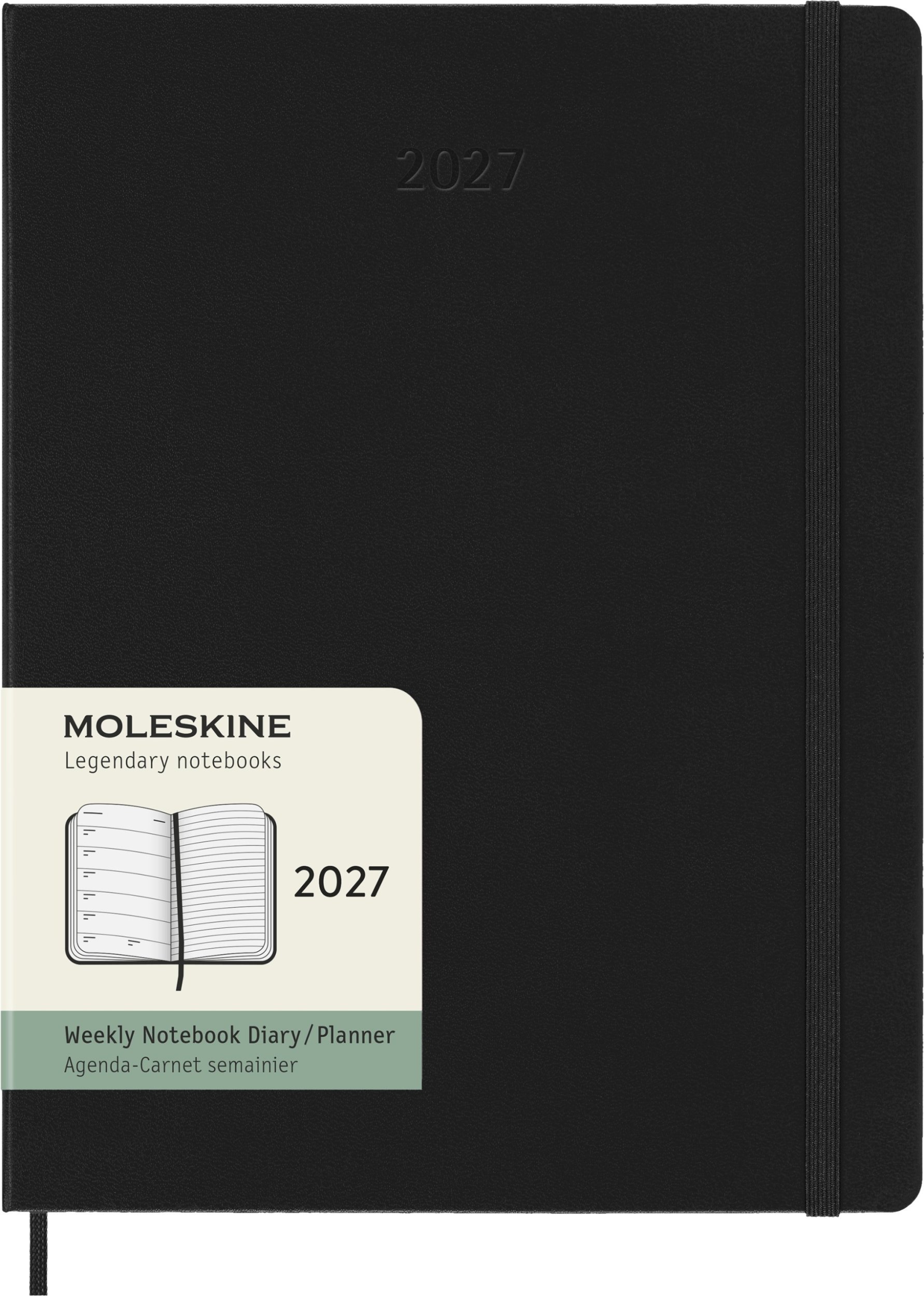 Moleskine Kalendarz tygodniowy 2027  12M  XL