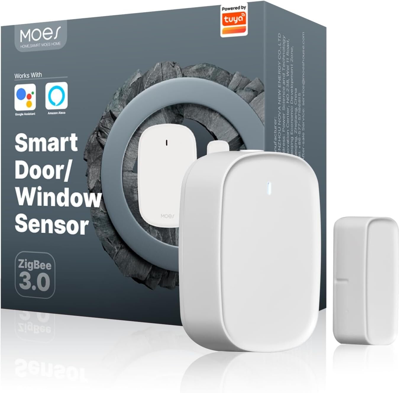 Moes Czujnik otwarcia drzwi ZSS-S01-GWM-C ZigBee