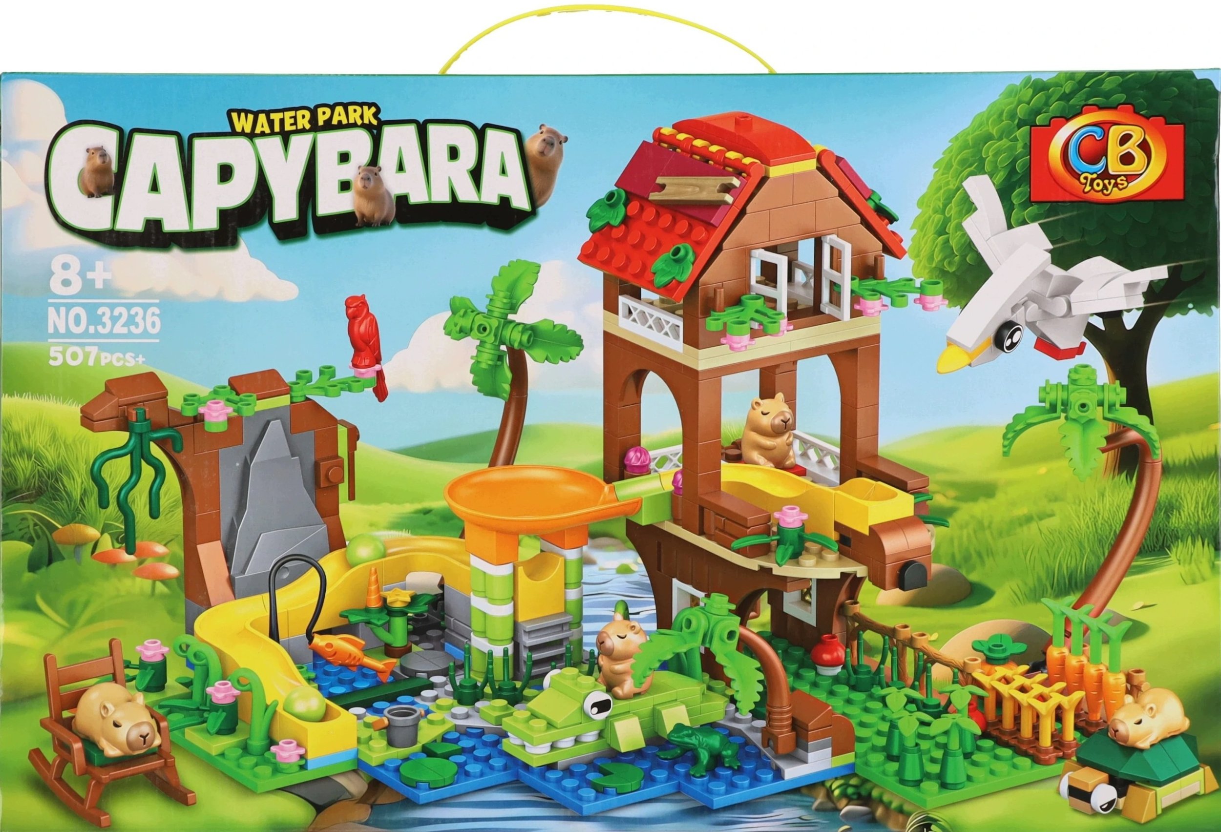 Mega Creative Klocki Konstr Kapibara 507el