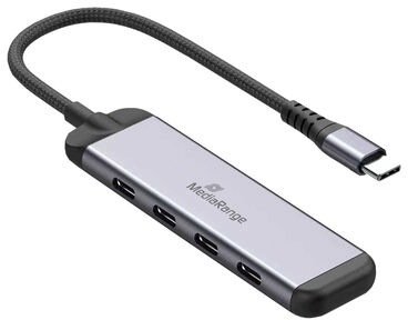 HUB USB MediaRange USB-HUB 4-Port 3x