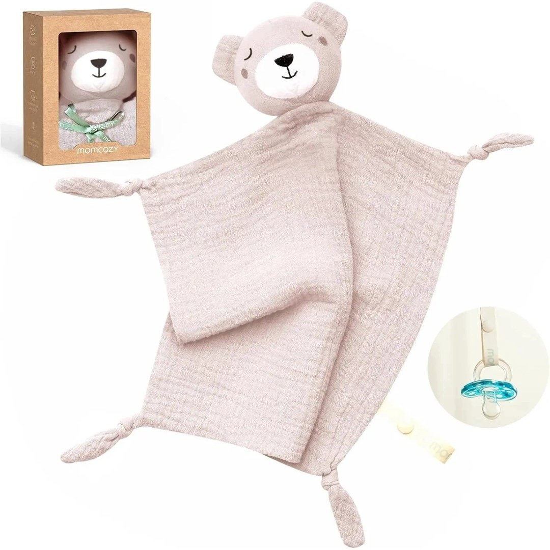 Momcozy Bawelniana przytulanka mis dla niemowlat