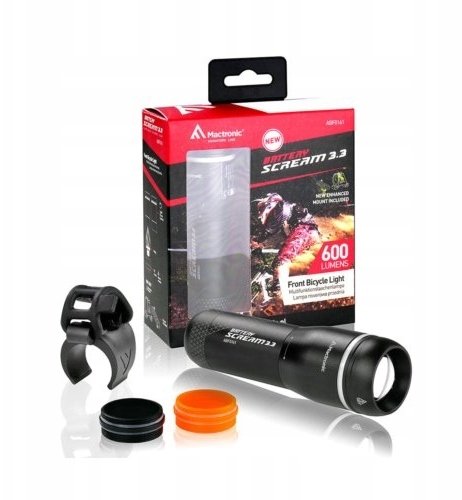 MacTronic Lampa rowerowa przednia SCREAM 3