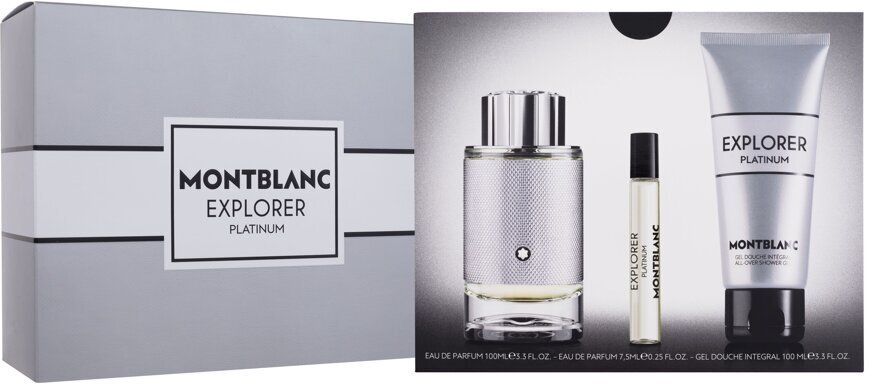 Montblanc Set : Explorer Platinum  Eau