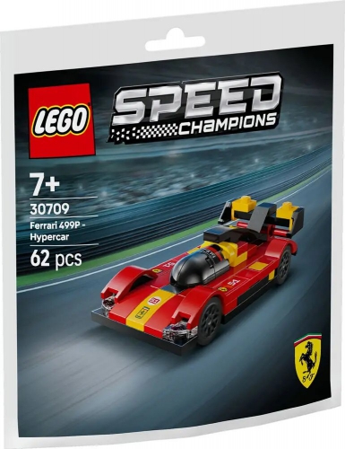Lego Bricks Speed Champions 30709 Ferrari 499P - Hypercar LEGO konstruktors