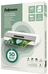 Laminēšanas plēves Fellowes Eco 100gab Matte