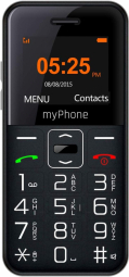 MyPhone HALO Easy black Mobilais Telefons
