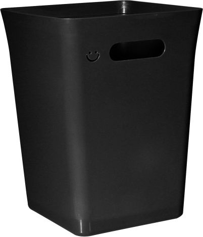 Plast Team waste bin black (2822) atkritumu tvertne