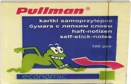 PULLMAN Karteczki samoprzylepne 75x100 PULLMAN P0022