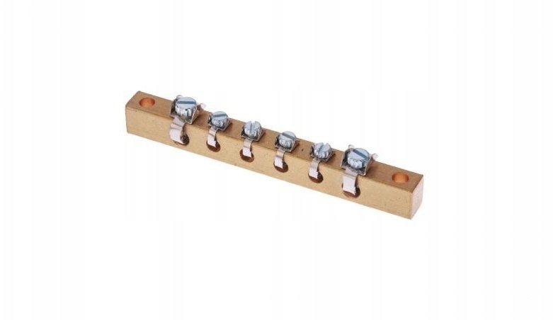 Pokoj Zacisk ochronny 4x4mm2 2x10mm2 mosiadz