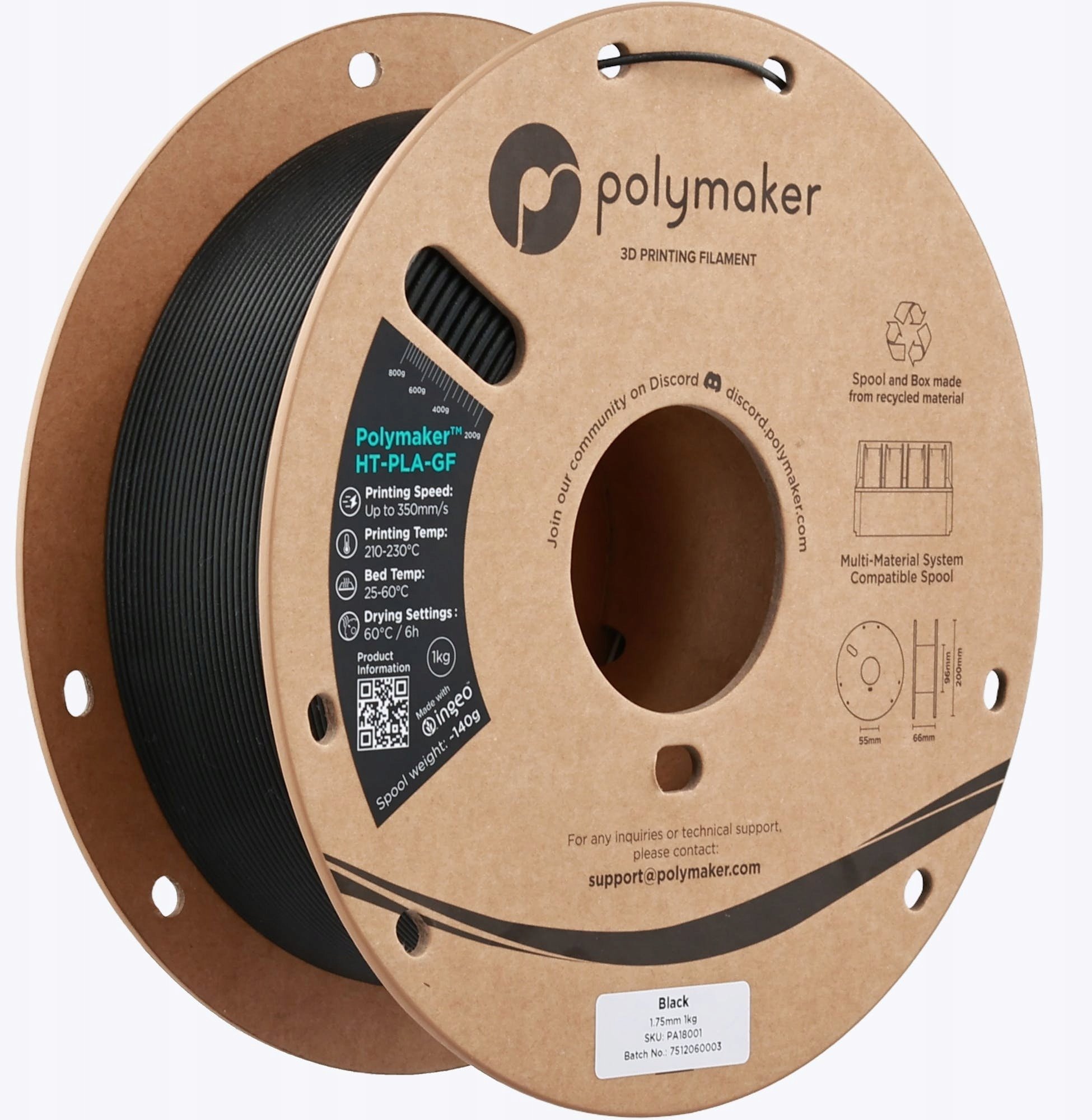 Polymaker HT-PLA-GF Filament - 1.75