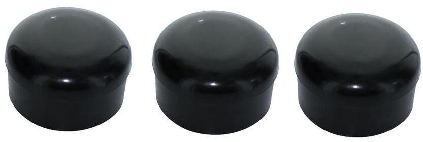 Party Deco Round plastic cap 60MM